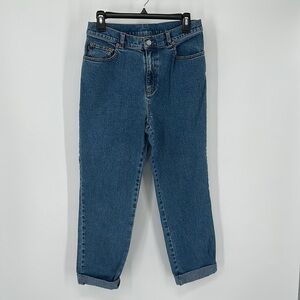 Lauren Jeans Co. Medium Wash Relaxed Fit Jeans Size 6
